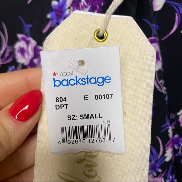 Cropped floral long sleeve - Picture 3 of 3